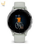 Zegarek Garmin Venu 3S 41mm Srebrny