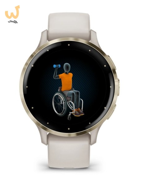 Zegarek Garmin Venu 3S 41mm Złoty Zegarek Garmin Venu 3S 41mm Złoty