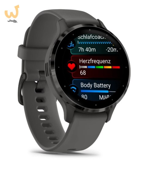 Zegarek Garmin Venu 3S Pebble Grey Zegarek Garmin Venu 3S Pebble Grey