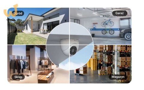 Kamera IP EZVIZ H4 2K kopułka Wi-Fi Kamera IP EZVIZ H4 2K kopułka Wi-Fi