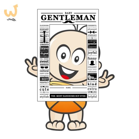 Baby Gentleman - Body - Rozmiar 68 Baby Gentleman - Body - Rozmiar 68