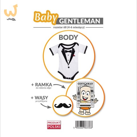 Baby Gentleman - Body - Rozmiar 68 Baby Gentleman - Body - Rozmiar 68