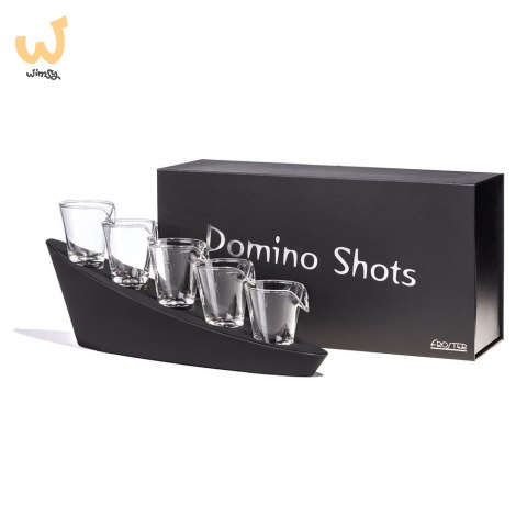 Domino Shots Deluxe podświetlane kieliszki zestaw Domino Shots Deluxe podświetlane kieliszki zestaw