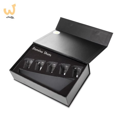 Domino Shots Deluxe podświetlane kieliszki zestaw Domino Shots Deluxe podświetlane kieliszki zestaw