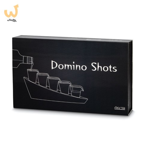 Domino Shots Deluxe podświetlane kieliszki zestaw Domino Shots Deluxe podświetlane kieliszki zestaw