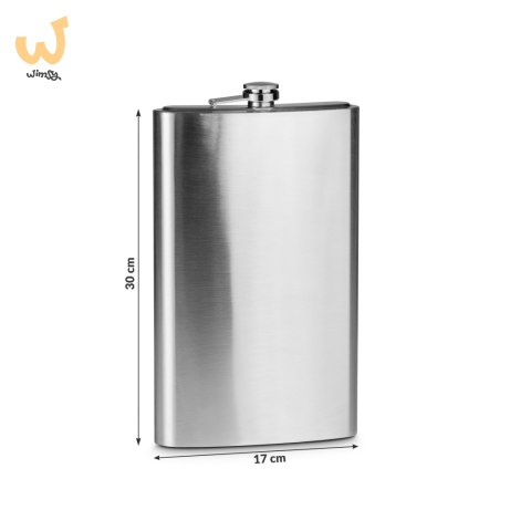 Gigantyczna Piersiówka Deluxe w etui dla niego Gigantyczna Piersiówka Deluxe w etui dla niego