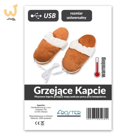 Grzejące Kapcie na USB Grzejące Kapcie na USB