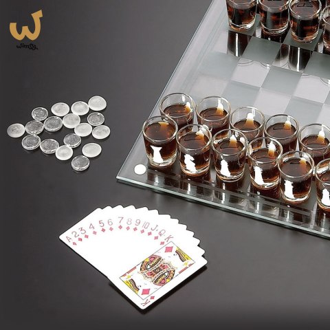 Imprezowe Szachy Deluxe alkoholowe gra na domówkę Imprezowe Szachy Deluxe alkoholowe gra na domówkę