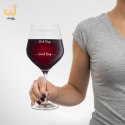 Kieliszek i szklanka w etui dla pary dwojga nadruk