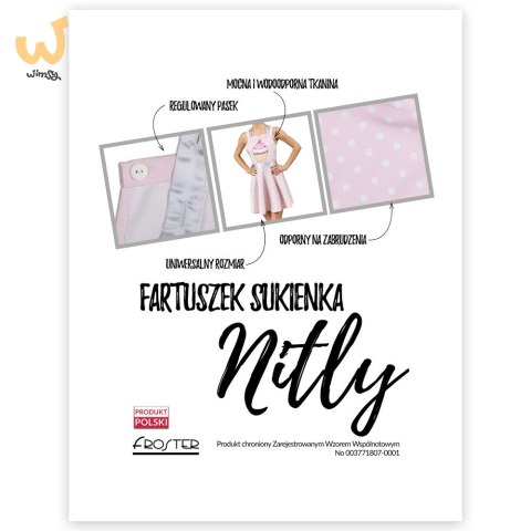 Nitly Muffin Fartuszek Sukienka dla KOBIETY niej Nitly Muffin Fartuszek Sukienka dla KOBIETY niej