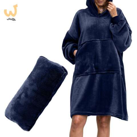 Bluzair Koco Bluza Oversize z Kapturem Polska 4w1 Bluzair Koco Bluza Oversize z Kapturem Polska 4w1