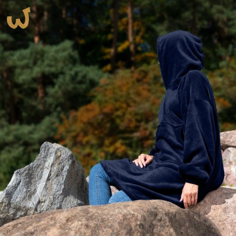 Bluzair Koco Bluza Oversize z Kapturem Polska 4w1 Bluzair Koco Bluza Oversize z Kapturem Polska 4w1