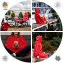 Bluzair SUPER MAMA - Bluza koc - Czerwony - prezent na dzień matki