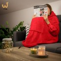 Bluzair SUPER MAMA - Bluza koc - Czerwony - prezent na dzień matki