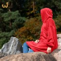 Bluzair SUPER MAMA - Bluza koc - Czerwony - prezent na dzień matki