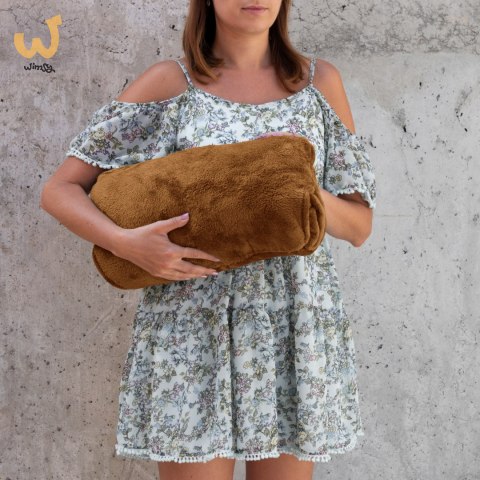 Bluzair SUPER MAMA - Bluza koc - Toffee - prezent na dzień matki Bluzair SUPER MAMA - Bluza koc - Toffee - prezent na dzień matki