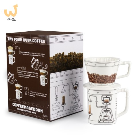 Coffeemageddon zestaw do parzenia kawy na prezent Coffeemageddon zestaw do parzenia kawy na prezent