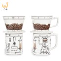 Coffeemageddon zestaw do parzenia kawy na prezent