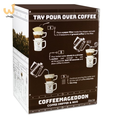 Coffeemageddon zestaw do parzenia kawy na prezent Coffeemageddon zestaw do parzenia kawy na prezent