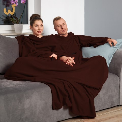 Koc z rękawami dla Dwojga Pary Młodej PREZENT Koc z rękawami dla Dwojga Pary Młodej PREZENT