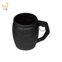 Kubek Granat Czarny 450 ml militarny dla faceta