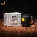 Kubek Granat Czarny 450 ml militarny dla faceta