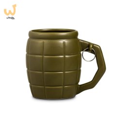 Kubek Granat Zielony 450 ml militarny dla faceta
