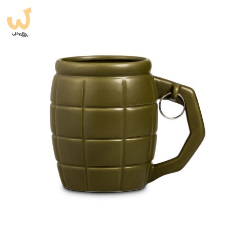 Kubek Granat Zielony 450 ml militarny dla faceta Kubek Granat Zielony 450 ml militarny dla faceta