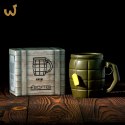 Kubek Granat Zielony 450 ml militarny dla faceta
