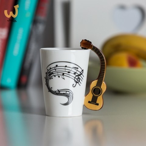 Kubek Muzyka Gitara prezent dla gitarzysty Kubek Muzyka Gitara prezent dla gitarzysty
