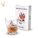 Metalowe Kostki do Drinków
