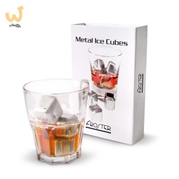 Metalowe Kostki do Drinków