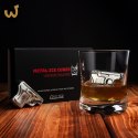 Metalowe kostki do whisky Pistolet chłodzące niego