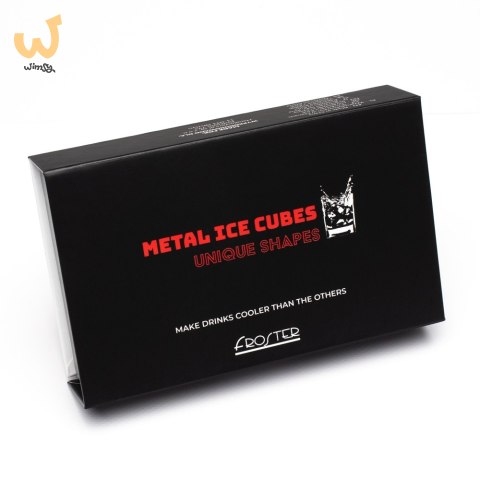 Metalowe kostki do whisky Pistolet chłodzące niego Metalowe kostki do whisky Pistolet chłodzące niego