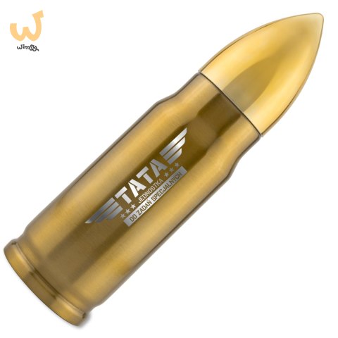 Termos pocisk 500 ml - prezent dla Taty - Jednostka do zadań specjalnych Termos pocisk 500 ml - prezent dla Taty - Jednostka do zadań specjalnych