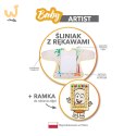 Baby Artist - Śliniak z rękawami