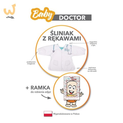 Baby Doctor - Śliniak z rękawami Baby Doctor - Śliniak z rękawami