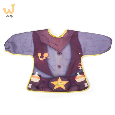 Baby Sheriff - Śliniak z rękawami Baby Sheriff - Śliniak z rękawami