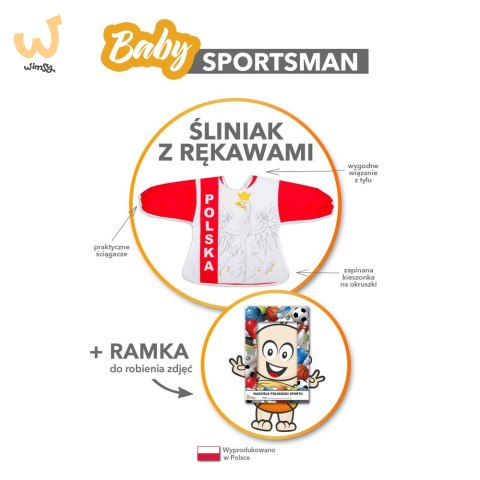 Baby Sportsman (PL) - Śliniak z rękawami Baby Sportsman (PL) - Śliniak z rękawami