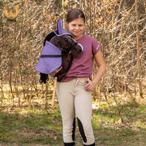 Derka dwustronna i nauszniki Skippi dla Hobby Horse - fioletowy Derka dwustronna i nauszniki Skippi dla Hobby Horse - fioletowy