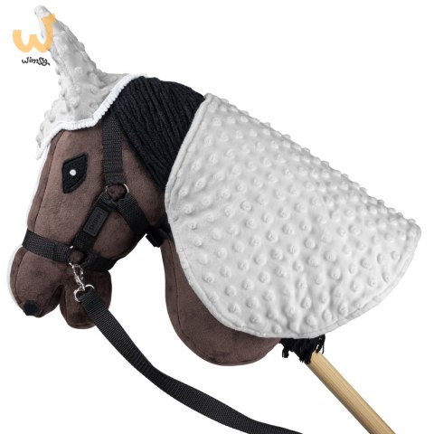 Derka i nauszniki Skippi dla Hobby Horse - szary - uniwersalny rozmiar Derka i nauszniki Skippi dla Hobby Horse - szary - uniwersalny rozmiar
