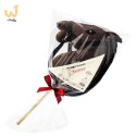 Konik na kiju z kantarem - Hobby Horse Skippi - Gniady - A3 - prezent