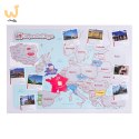 Mapa Zdrapka dla Dwojga prezent na Walentynki ŚLUB