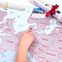 Mapa Zdrapka dla Dwojga prezent na Walentynki ŚLUB