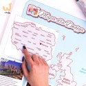 Mapa Zdrapka dla Dwojga prezent na Walentynki ŚLUB