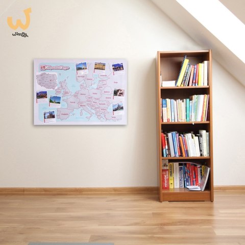 Mapa Zdrapka dla Dwojga prezent na Walentynki ŚLUB Mapa Zdrapka dla Dwojga prezent na Walentynki ŚLUB
