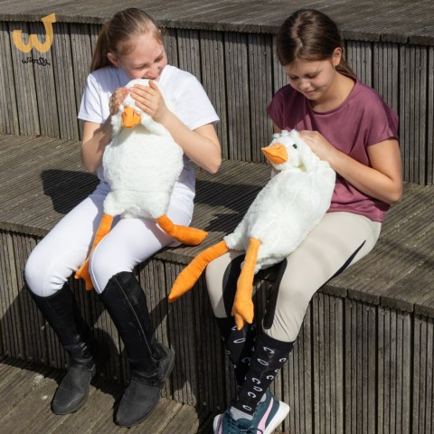 Maskotka Gęś Pluszowa XL 90 cm - eko wkład ogrzewający z pestek wiśni Maskotka Gęś Pluszowa XL 90 cm - eko wkład ogrzewający z pestek wiśni