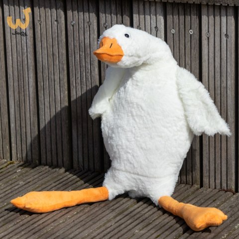 Maskotka Gęś Pluszowa XL 90 cm - eko wkład ogrzewający z pestek wiśni Maskotka Gęś Pluszowa XL 90 cm - eko wkład ogrzewający z pestek wiśni