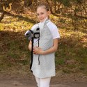 Peleryna Skippi dla Hobby Horse - szary - uniwersalny rozmiar A3 A4
