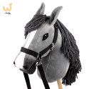 Szary konik hobby horse duży A3 kantar myszaty HH